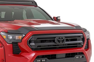 Toyota Tacoma Hood Protector - Rough Country - Gloss Black - '24-'26